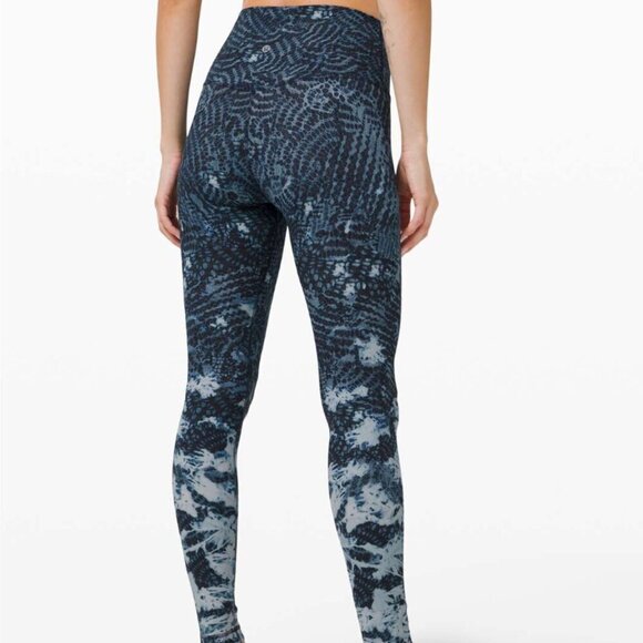Lululemon Align Pant 28” *Engineered Indigo Lace Starlight Multi Align Pant - Picture 6 of 6